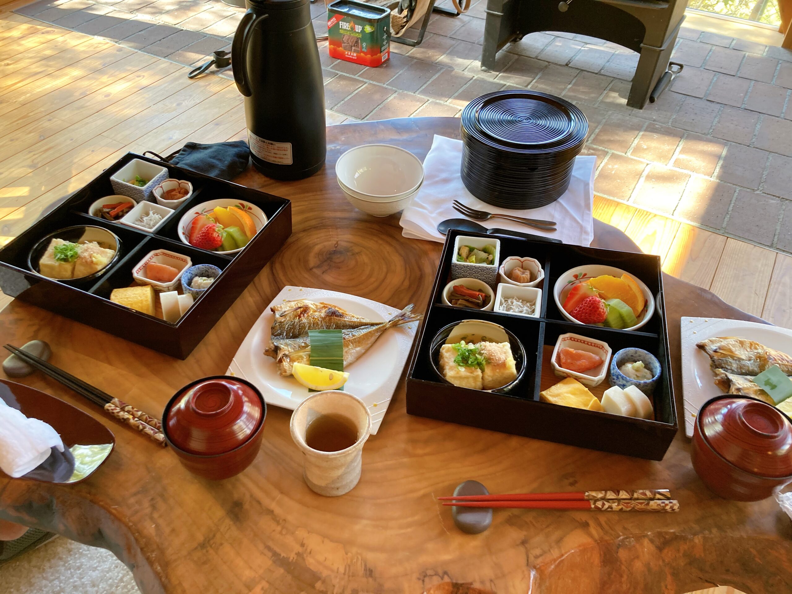 箱根リトリートvilla1/fの朝食