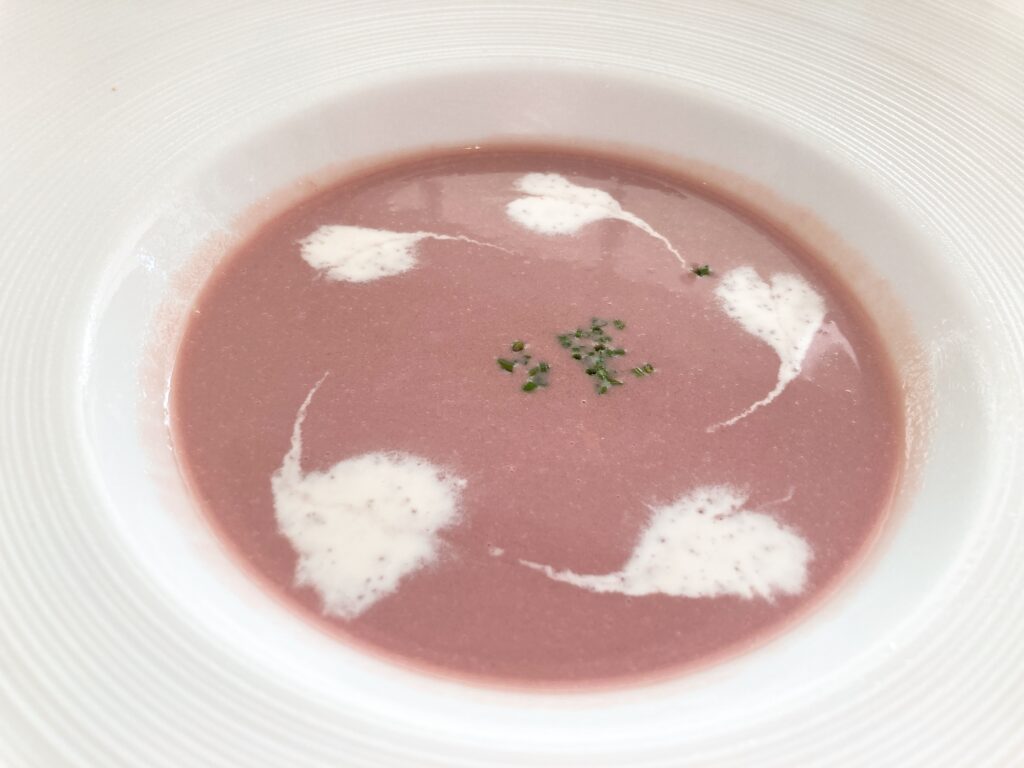 紫芋のスープ